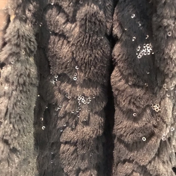 Betsey Johnson sparkle vest, size L - Picture 4 of 6